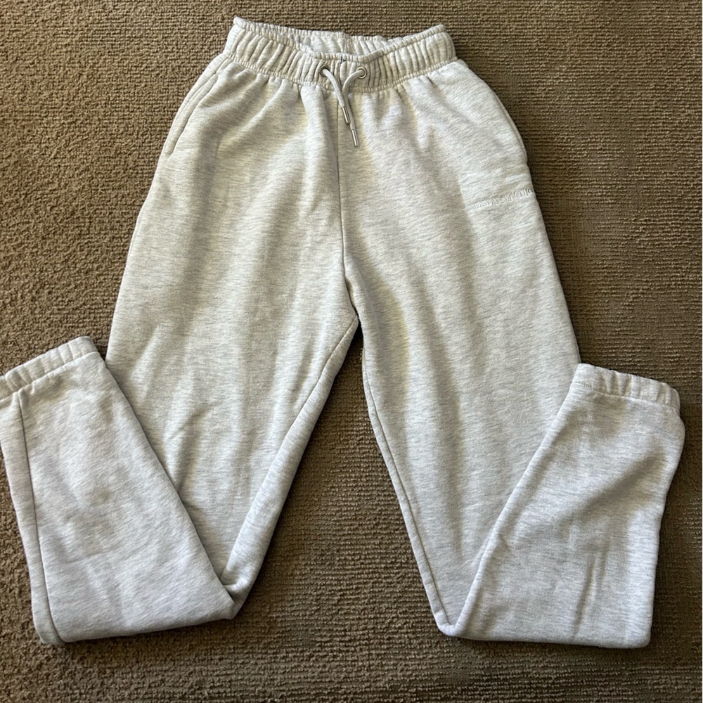 Boohoo Light Gray Joggers
